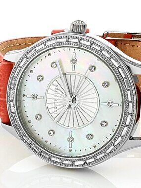 JUDITH RIPKA SALMON WATCH NEW IN BOX/TAGS